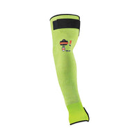 Proflex 7941-pr Cr Protective Arm Sleeve, 18", Lime, Pair, Ships In 1-3 Business Days