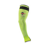 Proflex 7941-pr Cr Protective Arm Sleeve, 22", Lime, Pair, Ships In 1-3 Business Days