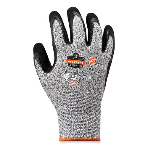 Proflex 7031 Ansi A3 Nitrile-coated Cr Gloves, Gray, 2x-large, Pair, Ships In 1-3 Business Days