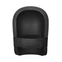 Proflex 200 Light Duty Knee Pads, Short Cap, Buckle Closure, One Size Fits Most, Black, Pair, Ships In 1-3 Business Days