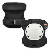 Proflex 300hl Knee Pads, Rounded Hard Cap, Hook And Loop Closure, One Size, White Cap, Pair, Ships In 1-3 Business Days
