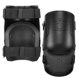 Proflex 360 Hard Shell Hinged Knee Pads W/non-marring Cap, Buckle, One Size Fits Most, Black, Pair, Ships In 1-3 Bus Days