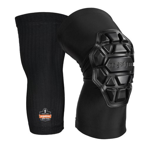 Proflex 550 Padded Knee Sleeves With 3-layer Foam Cap, Slip-on, Medium/large, Black, Pair, Ships In 1-3 Business Days