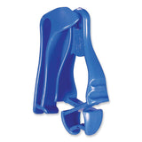 Squids 3405 Belt Clip Glove Clip Holder, 1 X 1 X 6, Acetal Copolymer, Blue, Ships In 1-3 Business Days