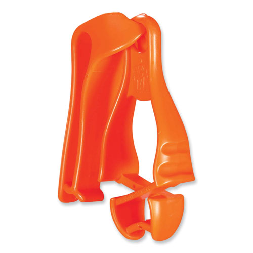 Squids 3405 Belt Clip Glove Clip Holder, 1 X 1 X 6, Acetal Copolymer, Orange, Ships In 1-3 Business Days