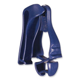 Squids 3405md Metal Detectable Belt Clip Glove Clip Holder, 1x1x6, Acetal Copolymer, Deep Blue, Ships In 1-3 Business Days