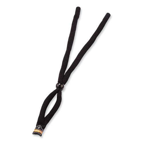 Skullerz 3200 Cotton Eyewear Lanyard, 14" Long, Black, Ships In 1-3 Business Days