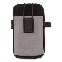 Squids 5544 Phone Style Scanner Holster W/belt Clip And Loops, 1 Comp, 3.75 X 1.25 X 6.5, Gray, Ships In 1-3 Business Days