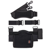 Arsenal 5300 Ladder Shoulder Lifting Strap/carrying Handle, Supports 100 Lb, 2 X 9 X 11, Black/silver, Ships In 1-3 Bus Days