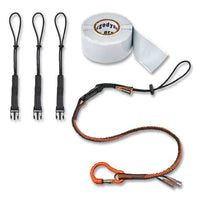 Squids 3181 Tool Tethering Kit, 5 Lb Max Working Capacity, 38" To 48" Long, Orange/gray And Black, Ships In 1-3 Business Days