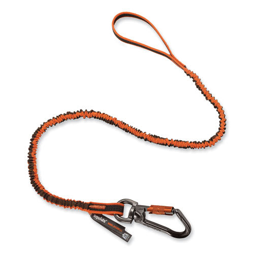 Squids 3109f(x) Tool Lanyard, Swiveling Aluminum Carabiner+loop, 25 Lb Max Work Cap, 38" To 48", Ships In 1-3 Business Days