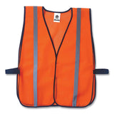 Glowear 8020hl Non-certified Standard Vest, Polyester, One Size Fits Most, Orange, Ships In 1-3 Business Days