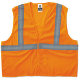 Glowear 8205hl Type R Class 2 Super Econo Mesh Vest, Orange, S-m
