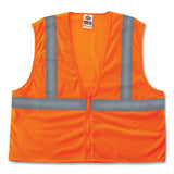 Glowear 8205z Class 2 Super Economy Mesh Vest, Polyester, Orange, Large/x-large, Ships In 1-3 Business Days