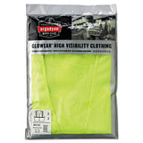 Glowear 8210z Class 2 Economy Vest, Polyester Mesh, Large-x-large, Lime