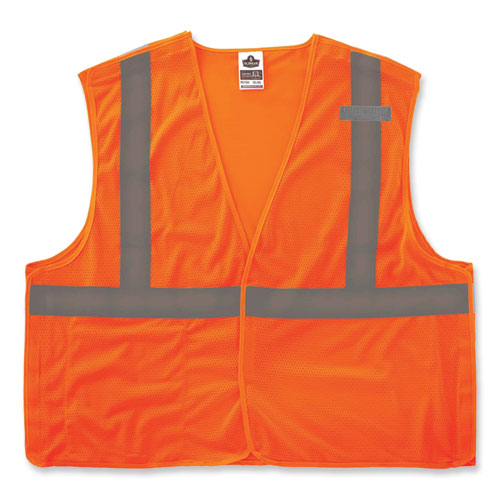 Glowear 8215ba Class 2 Economy Breakaway Mesh Vest, Polyester, X-small, Orange, Ships In 1-3 Business Days