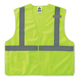 Glowear 8215ba-s Single Size Class 2 Economy Breakaway Mesh Vest, Polyester, Medium, Lime, Ships In 1-3 Business Days