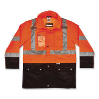 Glowear 8386 Class 3 Hi-vis Outer Shell Jacket, Polyester, 2x-large, Orange, Ships In 1-3 Business Days