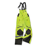 Glowear 8928 Class E Hi-vis Insulated Bibs, 5x-large, Lime, Ships In 1-3 Business Days