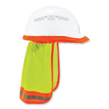 Glowear 8005 Hi-vis Hard Hat Neck Shade, 20 X 12.5, Lime, Ships In 1-3 Business Days