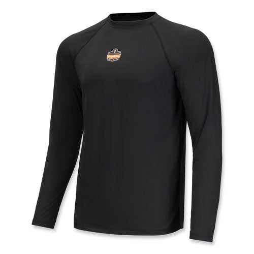 N-ferno 6436 Long Sleeve Lightweight Base Layer Shirt, Medium, Black, Ships In 1-3 Business Days