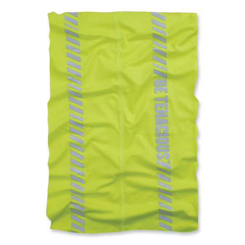 Chill-its 6487r Reflective Cooling Multi-band, Polyester/spandex, One Size Fits Most, Hi-vis Lime, Ships In 1-3 Business Days