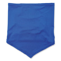 Chill-its 6483  Cooling Neck Gaiter Bandana Pocket, Polyester/spandex, Large/x-large, Blue, Ships In 1-3 Business Days