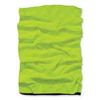 N-ferno 6491 Reversible Thermal Fleece + Poly Multi-band, One Size Fits Most, Lime, Ships In 1-3 Business Days