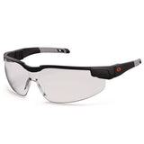Skullerz Dellenger Anti-fog Safety Glasses, Adjustable Temples, Black Frame, Clear Polycarbonate Lens, Ships In 1-3 Bus Days