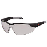 Skullerz Dellenger Anti-scratch/enhanced Anti-fog Safety Glasses W/adj Temples, Black Frame, Poly Lens, Ships In 1-3 Bus Days