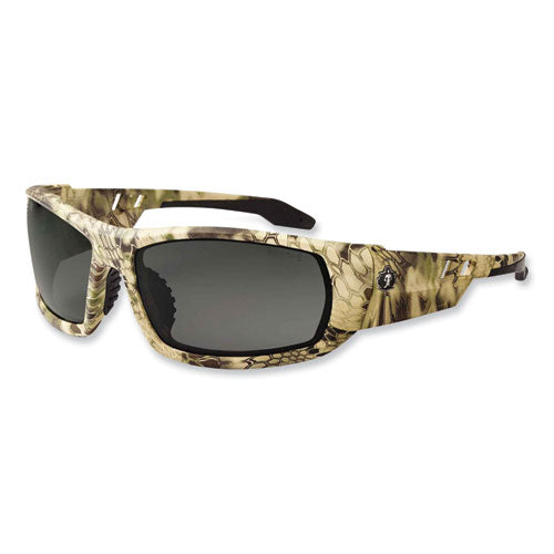 Skullerz Odin Safety Glasses, Kryptek Highlander Nylon Impact Frame, Smoke Polycarbonate Lens, Ships In 1-3 Business Days