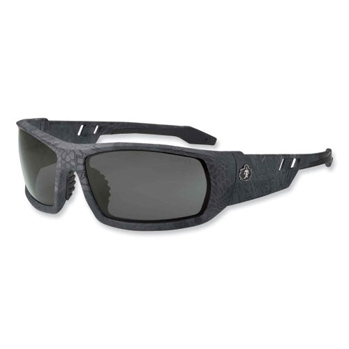 Skullerz Odin Safety Glasses, Kryptek Typhon Nylon Impact Frame, Smoke Polycarbonate Lens, Ships In 1-3 Business Days