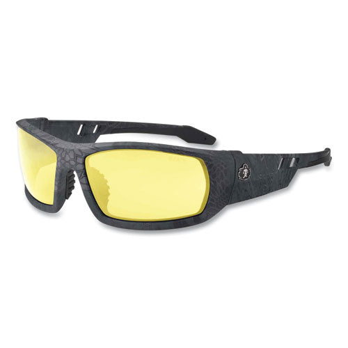 Skullerz Odin Safety Glasses, Kryptek Typhon Nylon Impact Frame, Yellow Polycarbonate Lens, Ships In 1-3 Business Days