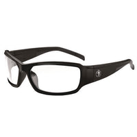 Skullerz Thor Anti-scratch And Enhanced Anti-fog Safety Glasses, Black Frame, Clear Polycarbonate Lens, Ships In 1-3 Bus Days
