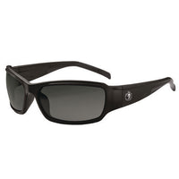 Skullerz Thor Anti-scratch And Enhanced Anti-fog Safety Glasses, Black Frame, Smoke Polycarbonate Lens, Ships In 1-3 Bus Days