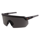 Skullerz Aegir Anti-scratch/enhanced Anti-fog Safety Glasses, Black Frame, Smoke Polycarbonate Lens, Ships In 1-3 Bus Days