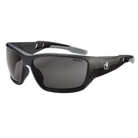 Skullerz Baldr Anti-scratch/anti-fog Safety Glasses, Matte Black Nylon Frame, Smoke Polycarb Lens, Ships In 1-3 Bus Days
