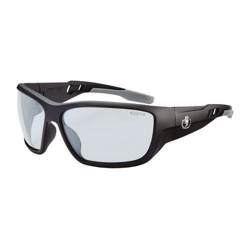 Skullerz Baldr Anti-scratch/anti-fog Safety Glasses, Matte Black Nylon Frame, In/outdoor Polycarb Lens, Ships In 1-3 Bus Days