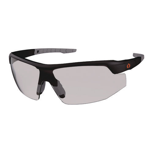 Skullerz Skoll Anti-scratch/anti-fog Safety Glasses, Matte Black Nylon Frame, In/outdoor Polycarb Lens, Ships In 1-3 Bus Days