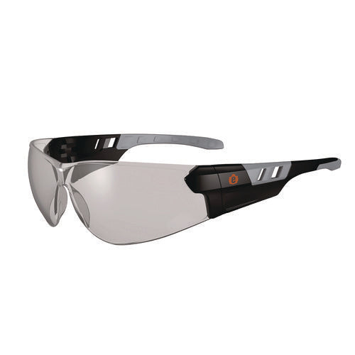 Skullerz Saga Anti-scratch/anti-fog Safety Glasses, Matte Black Frameless, Indoor/outdoor Polycarb Lens,ships In 1-3 Bus Days