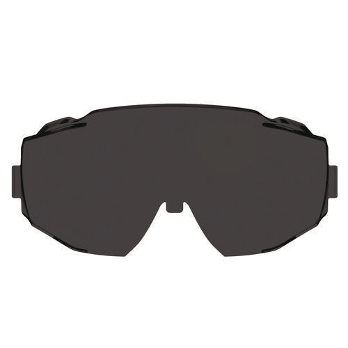 Skullerz Modi Otg Anti-scratch And Enhanced Anti-fog Safety Goggles Replacement Lens, Smoke, Ships In 1-3 Business Days