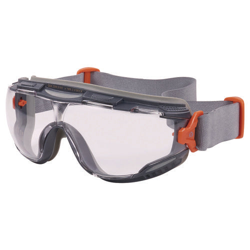 Skullerz Arkyn Anti-scratch And Enhanced Anti-fog Safety Goggles With Neoprene Strap, Clear, Ships In 1-3 Business Days