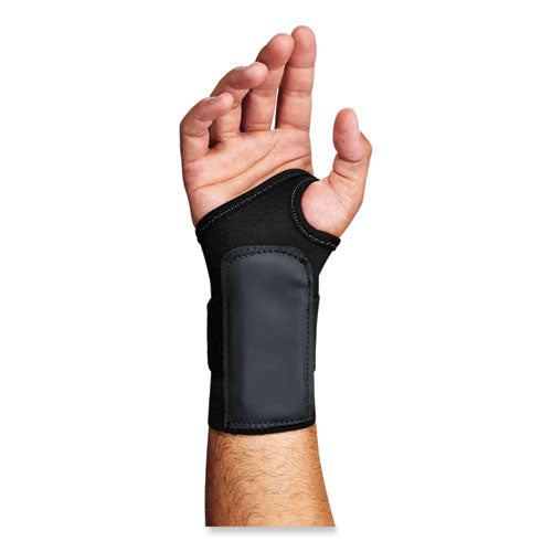 Proflex 4000 Single Strap Wrist Support, Small, Fits Left Hand, Black, Ships In 1-3 Business Days