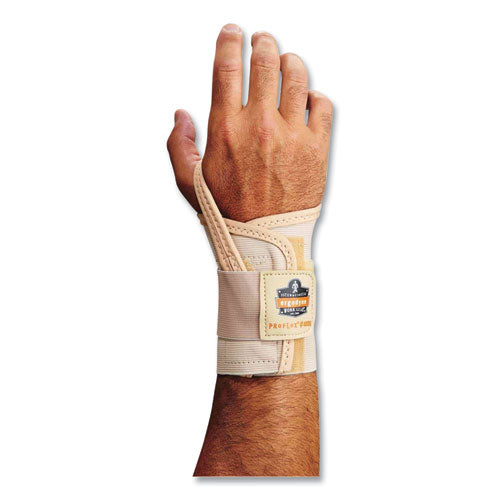 Proflex 4000 Single Strap Wrist Support. Small, Fits Right Hand, Tan, Ships In 1-3 Business Days