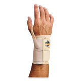 Proflex 4010 Double Strap Wrist Support, Small, Fits Right Hand, Tan, Ships In 1-3 Business Days