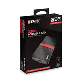 X200 Power Plus External Solid State Drive, 512 Gb, Usb 3.1, Black