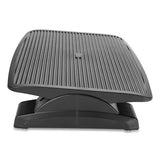 Adjustable Height Ergonomic Footrest, 17.62 X 14 X 3.75, Black