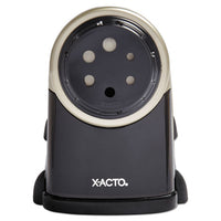 Model 1606 Mighty Pro Electric Pencil Sharpener, Ac-powered, 4" X 8" X 7.5", Black-gold-smoke