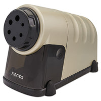 Model 1606 Mighty Pro Electric Pencil Sharpener, Ac-powered, 4" X 8" X 7.5", Black-gold-smoke