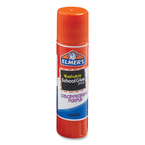 Disappearing Purple School Glue Stick, 0.24 Oz, Dries Clear, 30/box